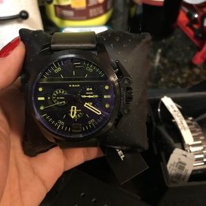 Diesel leather Watch for men